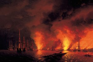 18 Kasım 1853 Sinop Muharebesi (Savaştan Bir Gece Sonrası)